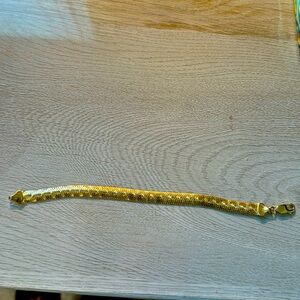14 carat Italian gold bracelet